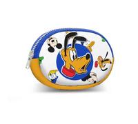 Disney Pluto-Porte-Monnaie Pill, Blanc, 12 x 8,5 cm