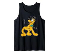 Disney Pluto The Dog Retro Character Pose Trip Matching Débardeur