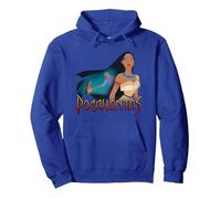 Disney Pocahontas John Smith Canoe Sweat à Capuche, Unisexe pour adultes, Bleu Royal, XXL