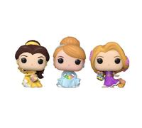 Disney Pocket Pop Figurine Vinyle 3-pack Oeufs Princesse 4 Cm Funko