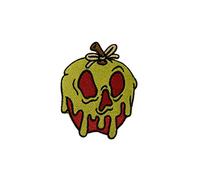 Disney Poison Apple Patch Snow White Seven Dwarfs Evil Queen Iron On Applique