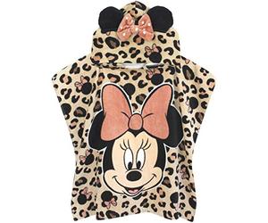 Disney Poncho Serviette pour Fille Minnie Mouse de Cadeau de Peignoir