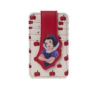 Disney Porte-cartes fin et compact pour femme, Blanche-Neige Rouge