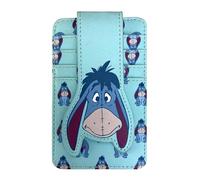 Disney Porte-cartes Minnie, Mickey Stitch Bourriquet Skellington pour femme, Bourriquet bleu clair