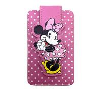 Disney Porte-cartes Minnie, Mickey Stitch Bourriquet Skellington pour femme, Minnie Mouse Rose