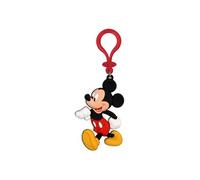 Mickey Mouse – Porte-clés Mickey Walking – PVC doux au toucher Multicolore 8 cm