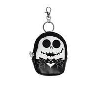 DISNEY Porte-clés Mini sac à dos L'Étrange Noël de monsieur Jack Noir et blanc, noir et blanc, Taille unique, Moderne