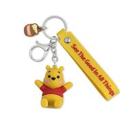 Disney Porte-clés Winnie l'ourson 3D jaune GH00327YL.PH, jaune, Taille unique, Rétro