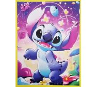Disney Poster décoratif mural série Dessin animé Stitch Live Action Impression sur papier couché 40 x 30 cm sans cadre