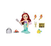 Disney Poupée Ariel Sea and Land - Tenues classiques et de La Petite Sirène - 15 cm - Multicolore