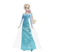 Disney Poupée Elsa – La Reine des Neiges – avec accessoires – Bleu Enfants