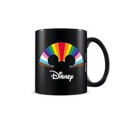 DISNEY PRIDE MICKEY MOUSE BLACK MUG
