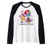 Disney Princess 100 Magical Days of School 100th Day Manche Raglan