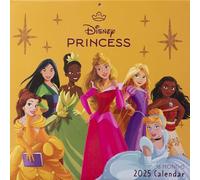 Disney Princess 2025 Square Calendar