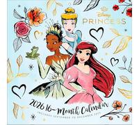Disney Princess 2026 Square Calendar