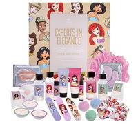 Disney Princess 24 Day Cosmetic Advent Calendar | Boîte ouvrante illustrée, format 37 x 4,5 x 37 cm, petites attentions pour patienter chaque jour avec magie jusqu'à Noël