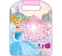 Tataway Protecteur de siège Auto Universel pour siège Avant en PVC 45x57cm imprimé Cendrillon Rose pour Filles