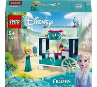 LEGO Disney Princess Les Délices Glacés d’Elsa, Jouet de Chariot à Glace, Mini Poupée Elsa et Bonhomme de Neige de La Reine des Neiges, Cadeau de Princesse pour Filles et Garçons Dès 5 Ans 43234