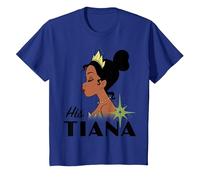 Disney Princess And The Frog His Tiana T-Shirt, Enfant, Bleu Royal, 4 ans
