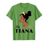 Disney Princess And The Frog His Tiana T-Shirt, Homme, Herbe, S