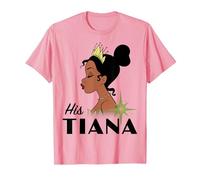 Disney Princess And The Frog His Tiana T-Shirt, Homme, Rose, XL