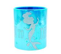 Disney Princess Ariel 42346 Tasse métallique avec impression pailletée, brillante métallisée, 100% céramique, env. 320 ml, boîte cadeau