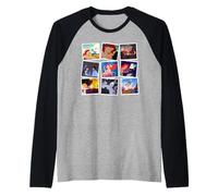 Disney Princess Ariel The Little Mermaid Famous Movie Frames Manche Raglan