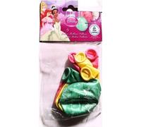Disney Princess - Ballons, latex, Joyeux anniversaire pack de 5 SG32993 (taille unique) (vert/rose/jaune)