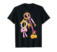 Disney Princess Belle Aurora Jasmine Ariel Cinderella Charms T-Shirt