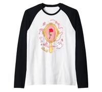Disney Princess Belle Enchanted Rose in Mirror Pink Coquette Manche Raglan