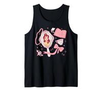 Disney Princess Belle in Magic Mirror Pink Coquette Collage Débardeur