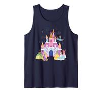 Disney Princess Castle Birthday Cake Birthday Party Gift Débardeur