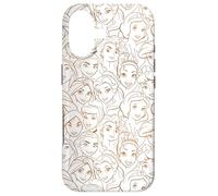 Disney Princess Celebration Minimalist Line Art Coque pour iPhone 17