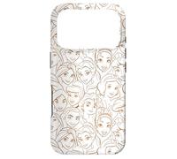 Disney Princess Celebration Minimalist Line Art Coque pour iPhone 17 Pro