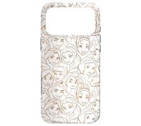 Disney Princess Celebration Minimalist Line Art Coque pour iPhone 17 Pro Max