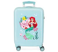 Disney Princess Celebration Valise de cabine verte 38 x 55 x 20 cm rigide ABS fermeture à combinaison latérale 34 L 2,66 kg 4 roues doubles bagage à main