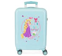 Disney Princess Celebration Valise de cabine verte 38 x 55 x 20 cm rigide ABS fermeture à combinaison latérale 34 L 2,66 kg 4 roues doubles bagage à main