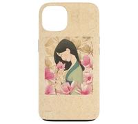 Disney Princess Classic Mulan Lotus Rose Coque pour iPhone 13