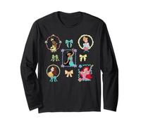 Disney Princess Coquette Style Bows & Picture Frames Manche Longue