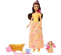 Disney Princess Disney-Coffret Princesse Belle et son chien à toiletter-avec baignoire