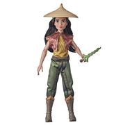 Disney Princess F1196 Disney Raya und der letzte Drache Rayas Abenteuer Outfits, Modepuppe mit Kleidung, Schuhen und Schwert, Spielzeug für Kinder ab 3 Jahren