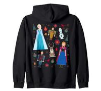 Disney Princess Frozen Holiday Nutcrackers Christmas Collage Sweat à Capuche