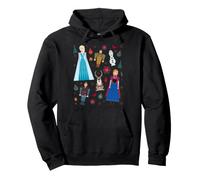 Disney Princess Frozen Holiday Nutcrackers Christmas Collage Sweat à Capuche