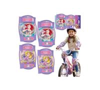 DISNEY PRINCESS Genouillères et coudières pour enfants pour vélo, trottinette, rollers Taille unique