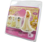 Disney Princess - Gommes, personnages pack de 4 SG31880 (taille unique) (Jaune/blanc naturel)
