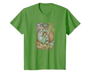 Disney Princess Group Shot Stained Glass Background T-Shirt