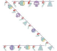 Disney Princess - Guirlande - Carton SG31212 (Taille unique) (Turquoise)