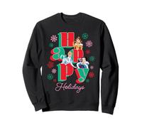 Disney Princess Happy Holidays Cinderella Belle & Snow White Sweatshirt