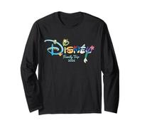 Disney Princess Letters Logo Family Trip Matching 2026 Manche Longue
