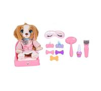 Disney Princess - Licence Officielle - Jakks Pacific - Style Collection Mon Chiot Choyé - Set de Jeu Imitation avec Chien, Biberon, Brosse et Sac - Accessoires Soins Animaux Fille - Jouet Role Play